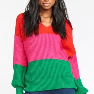 Mina Sweater in Feliz Stripe [Show Me Your MuMu]